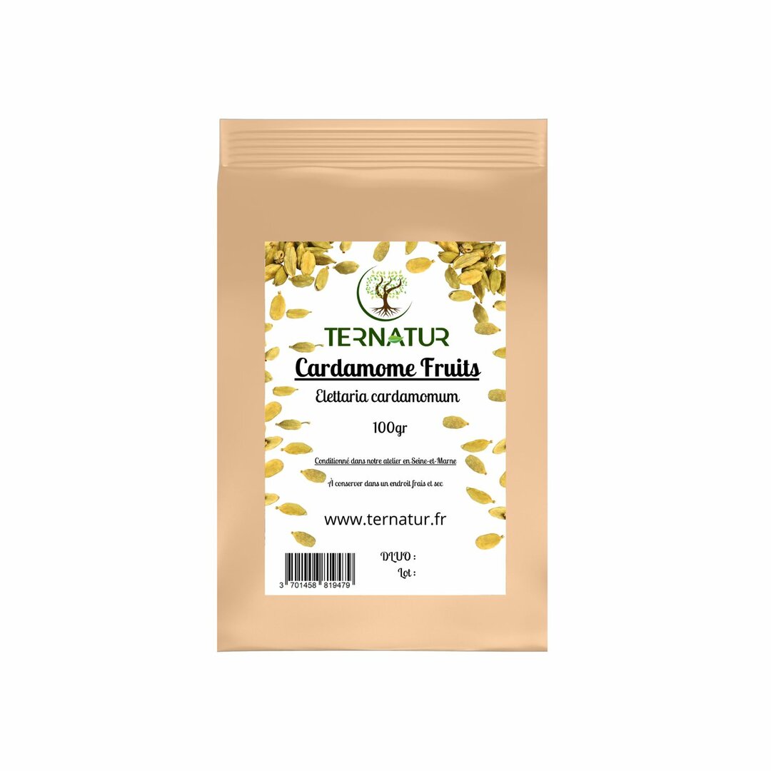 Cardamome - Fruits 100g - Elettaria cardamomum