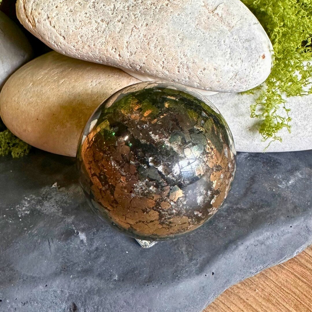 Sphère Chalcopyrite - 55mm