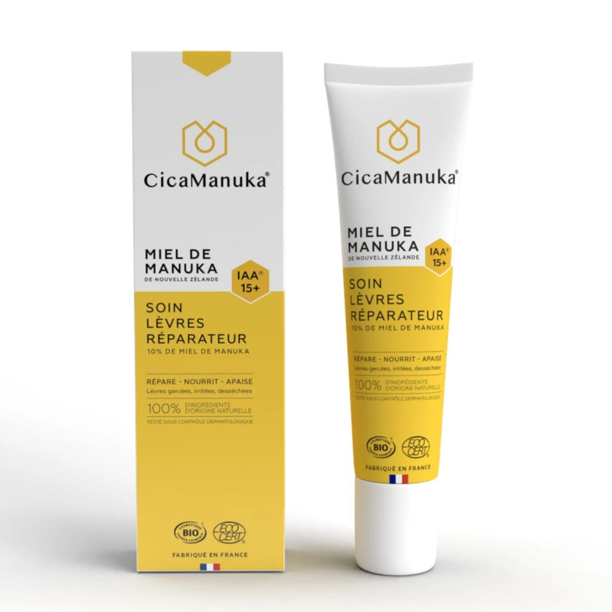 Soin Lèvres 10% Miel de Manuka IAA 15+ - 15 ml