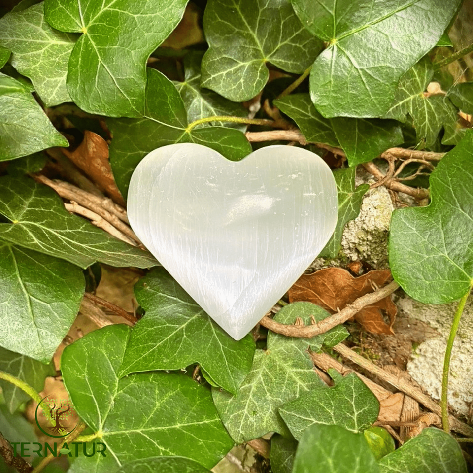 Coeur en Sélénite