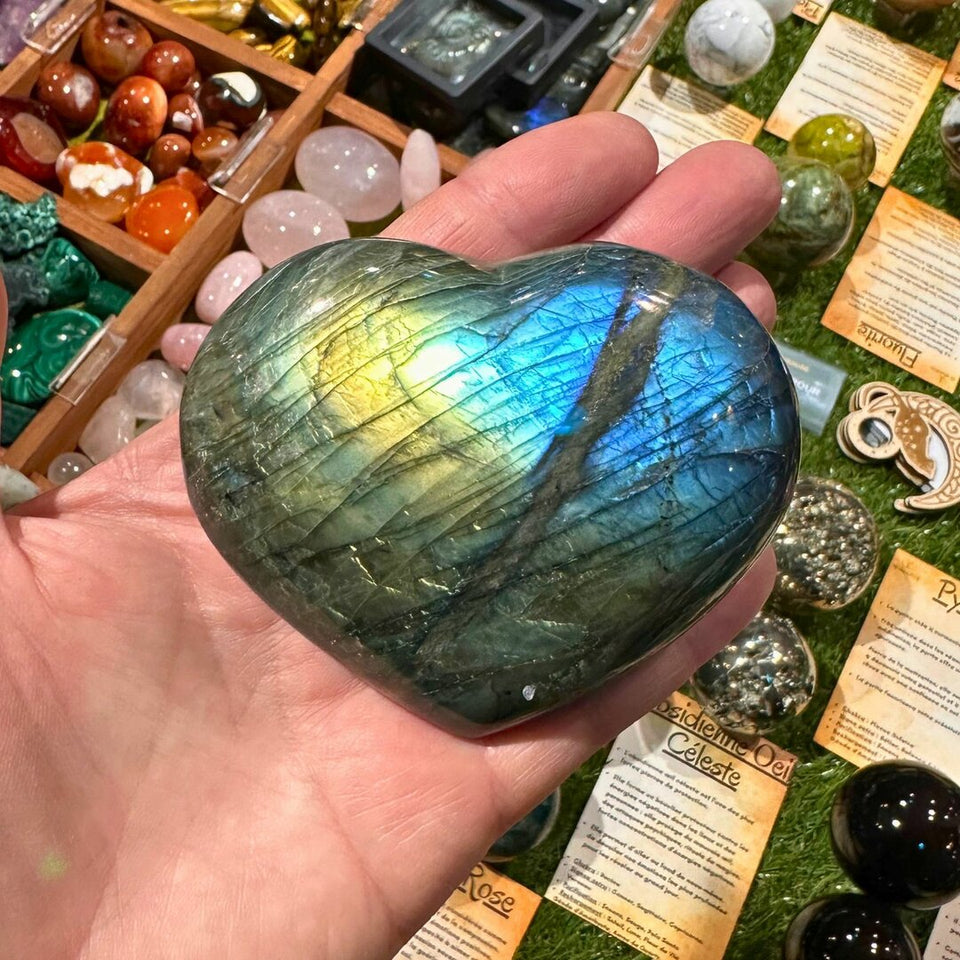 Labradorite Coeur - 350g
