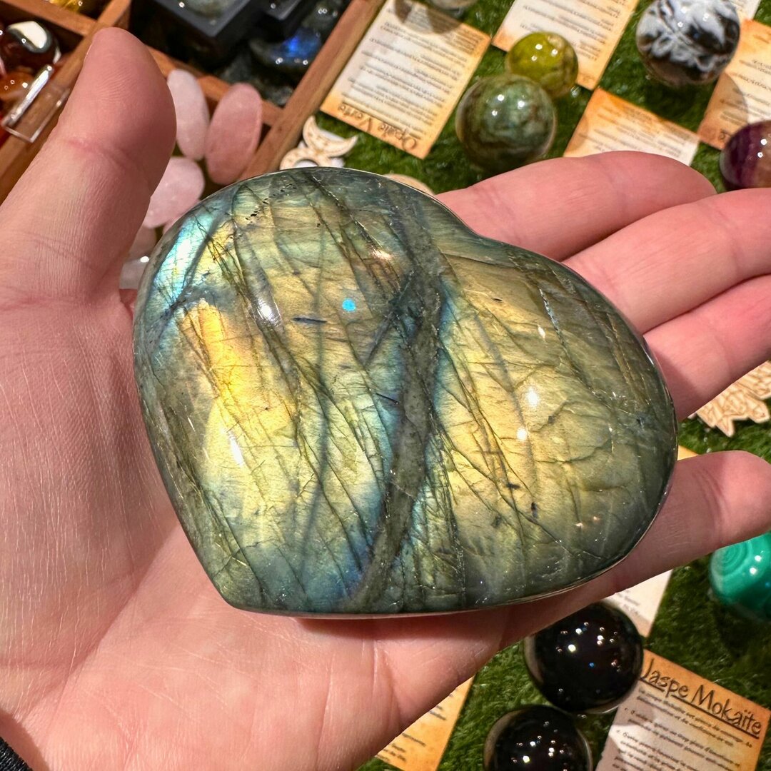 Labradorite Coeur - 350g
