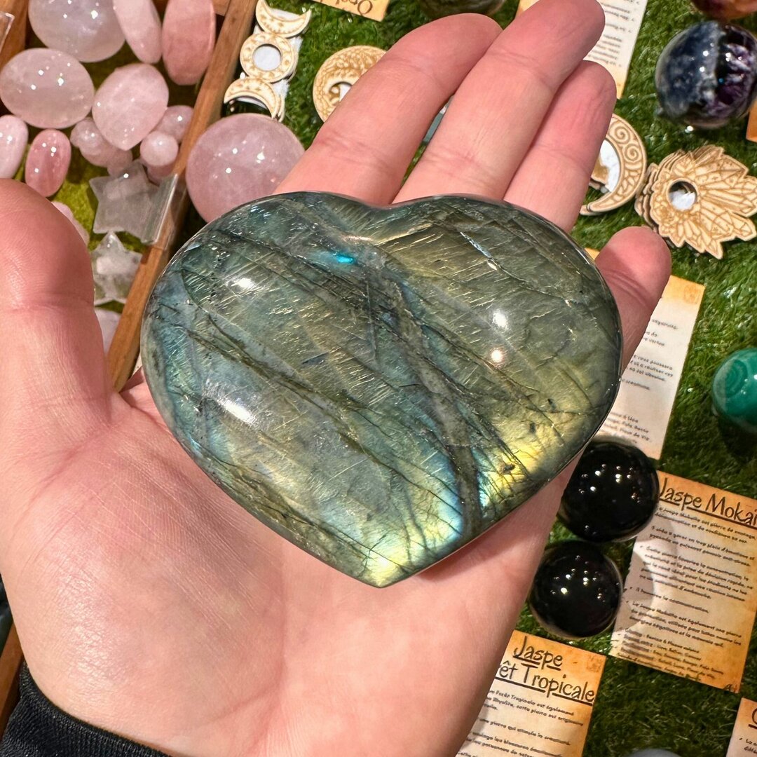 Labradorite Coeur - 350g