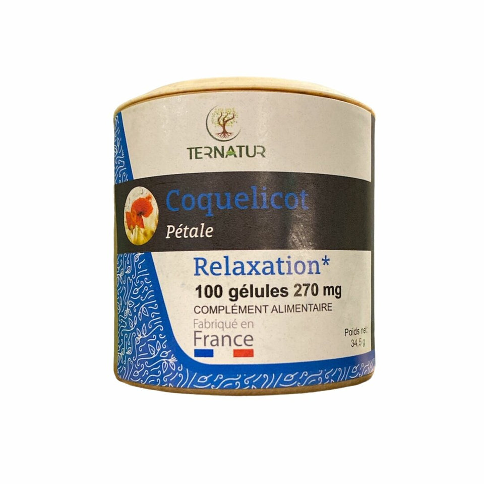 Coquelicot 100 gélules 270mg - TERNATUR