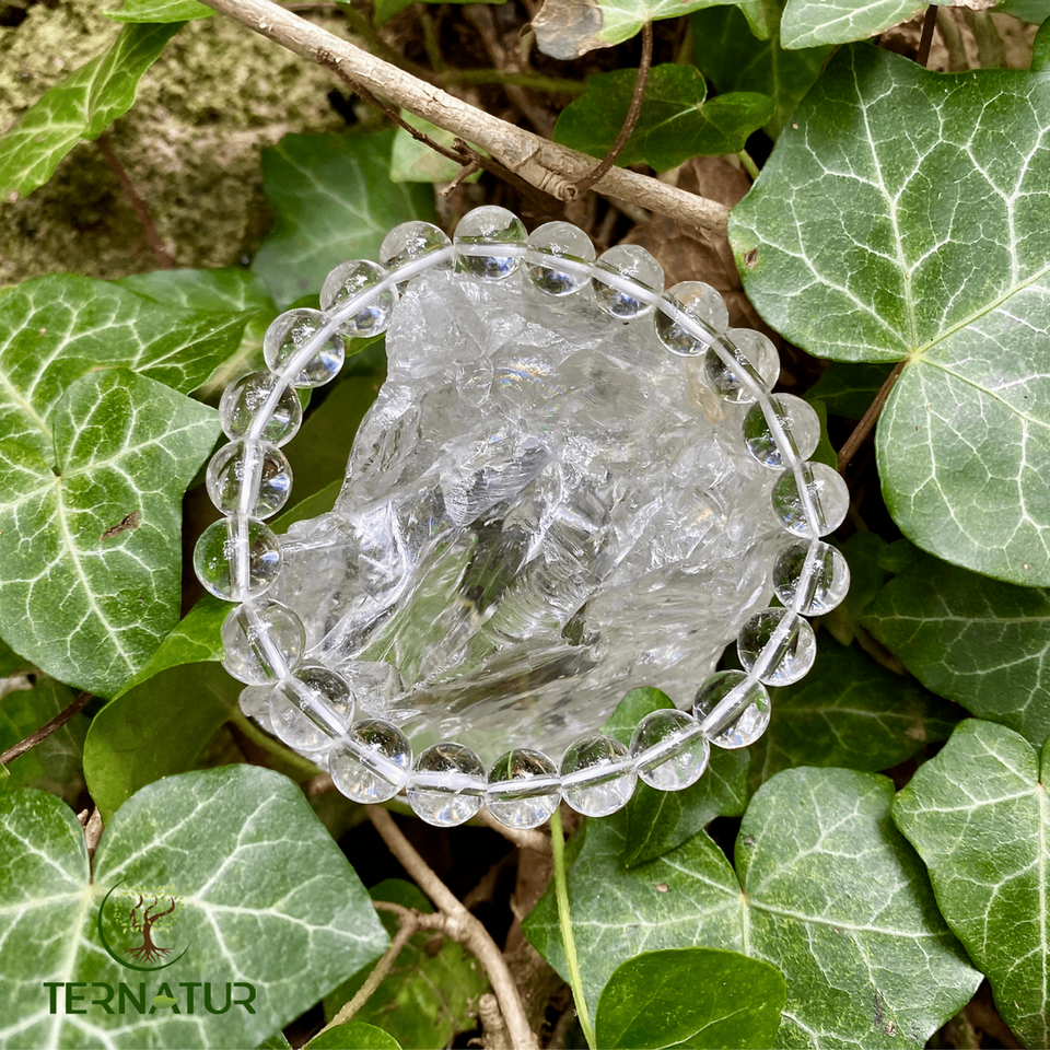 Bracelet Cristal de Roche - 8mm
