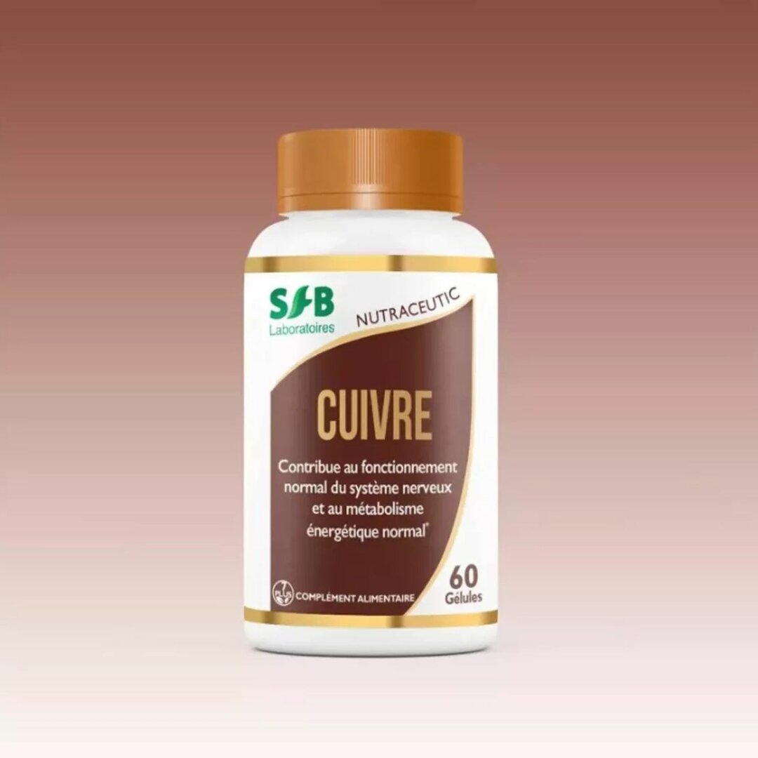Cuivre - 60 gélules végétales