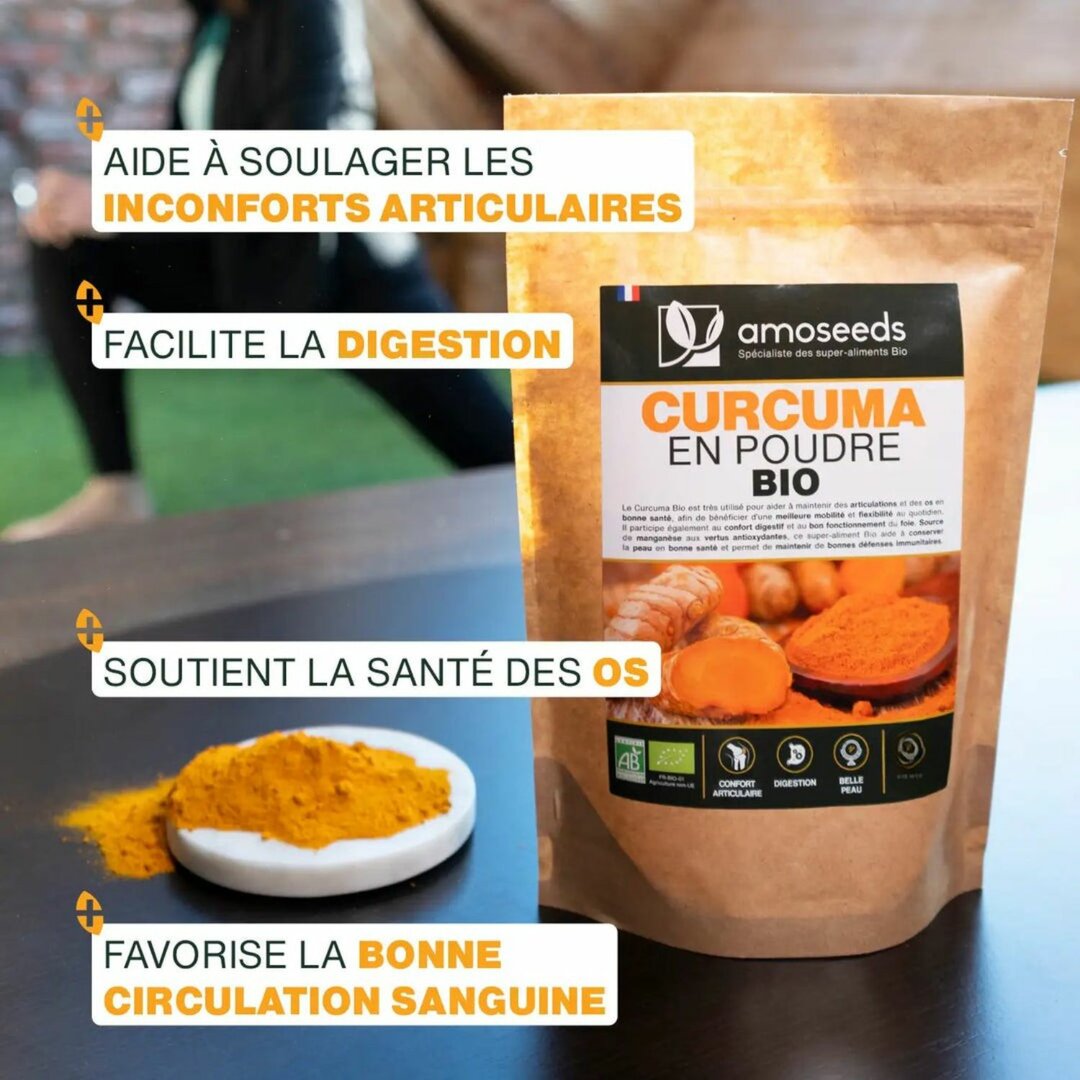 Curcuma en poudre Bio - 200gr