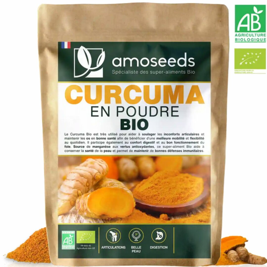 Curcuma en poudre Bio - 200gr