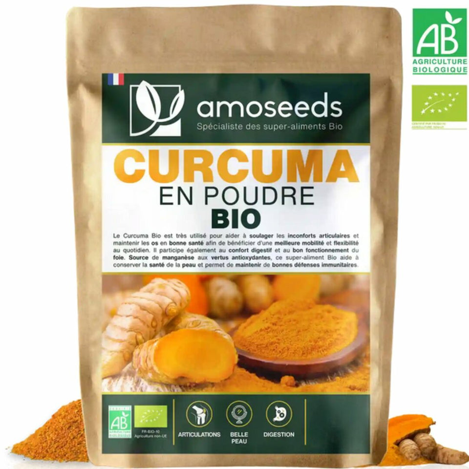 Curcuma en poudre Bio - 200gr