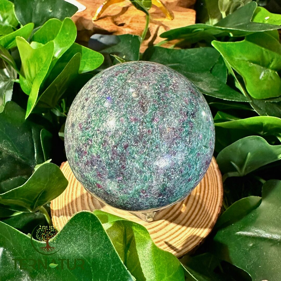 Sphère Rubis Cyanite - 59mm