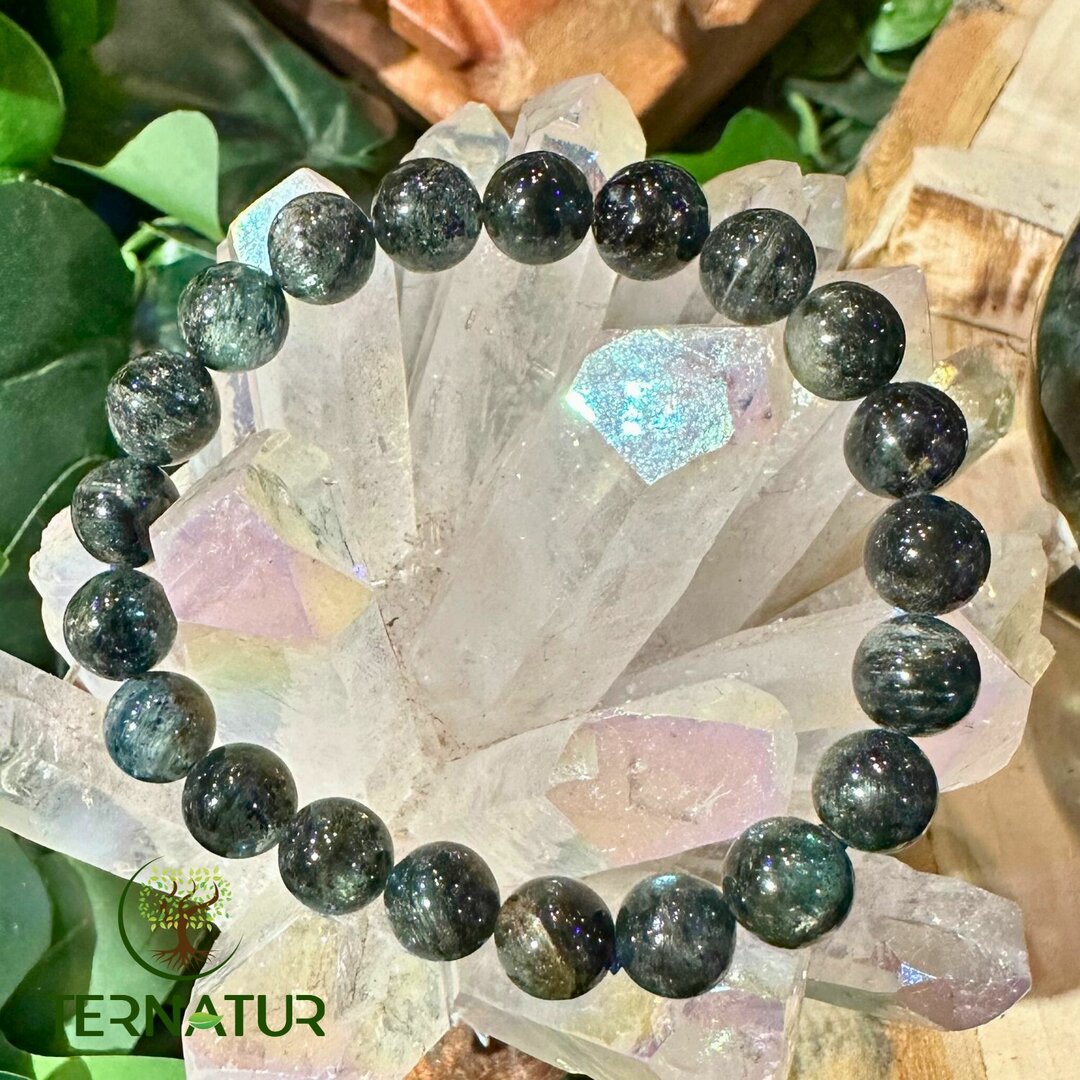 Bracelet Cyanite Verte - 7,5/8,5mm