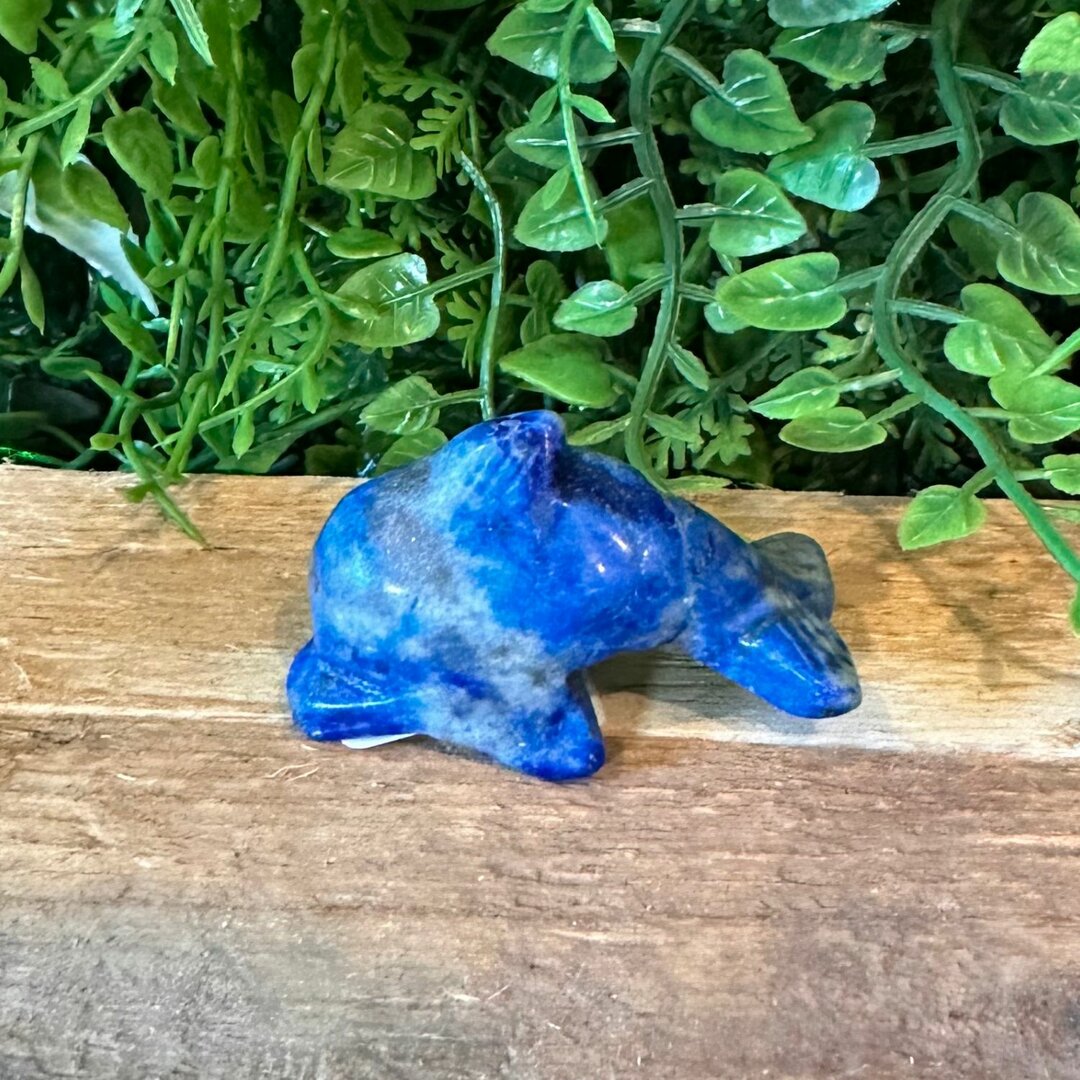 Dauphin en Lapis Lazuli