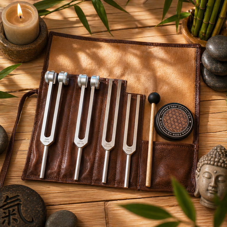 Coffret de Diapasons – Harmonie & Fréquences Sacrées