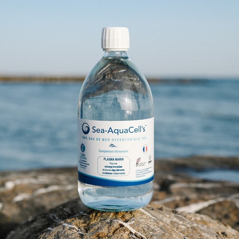 Sea-Aquacell's Eau de Quinton Hypertonique 1L