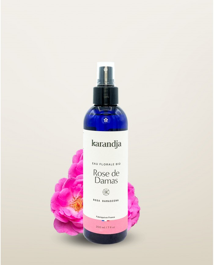 Eau florale bio Rose de Damas — Karandja 200 ml