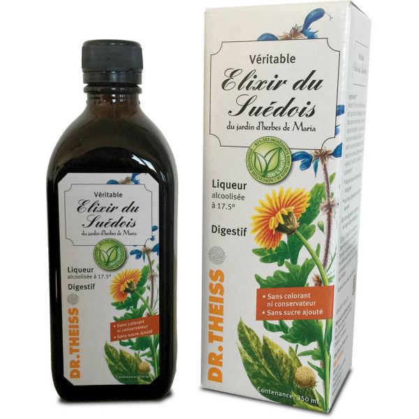 Elixir du Suédois 20° - Digestif, Tonique et Dépuratif 350 ml