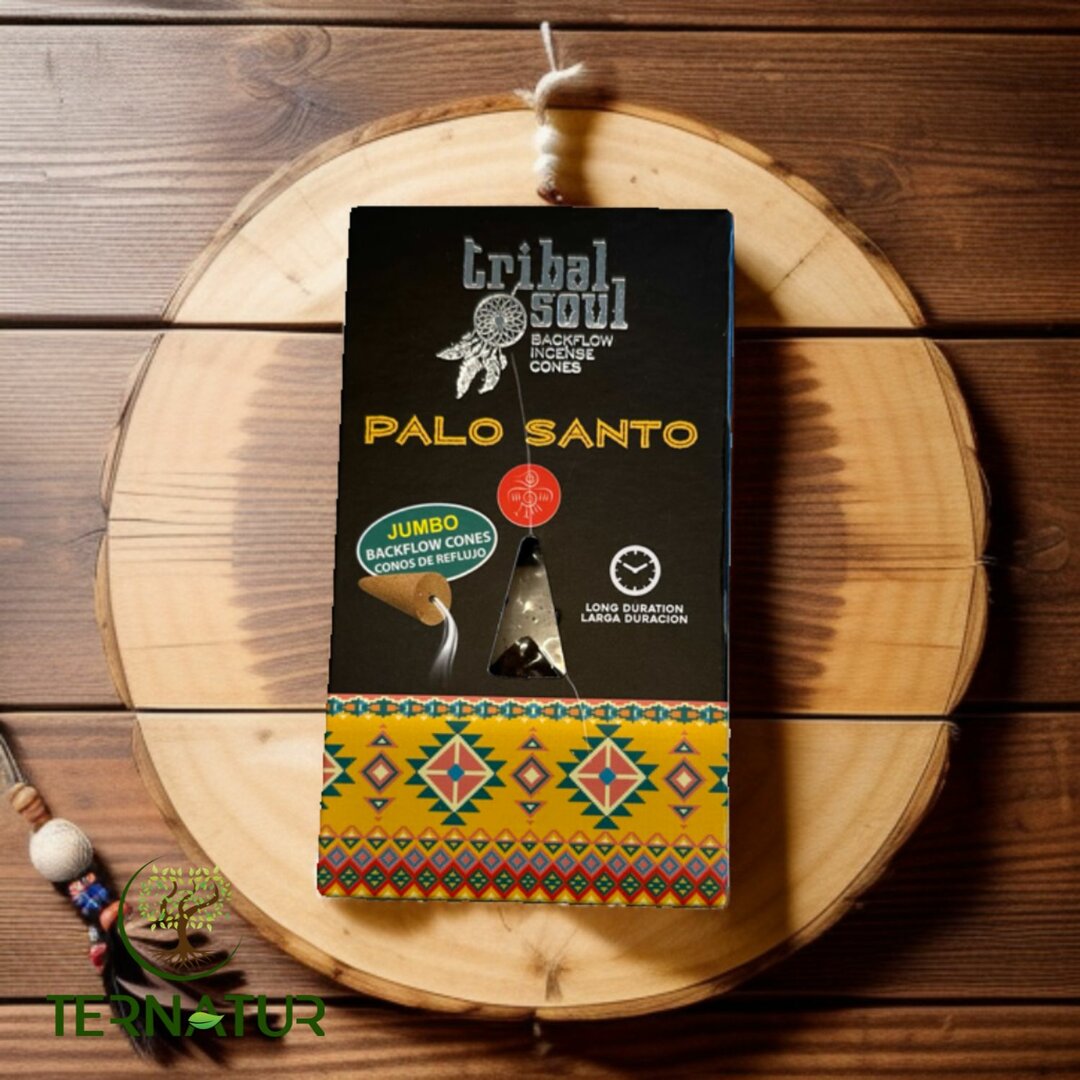 Cônes d'encens backflow TRIBAL SOUL - Palo Santo