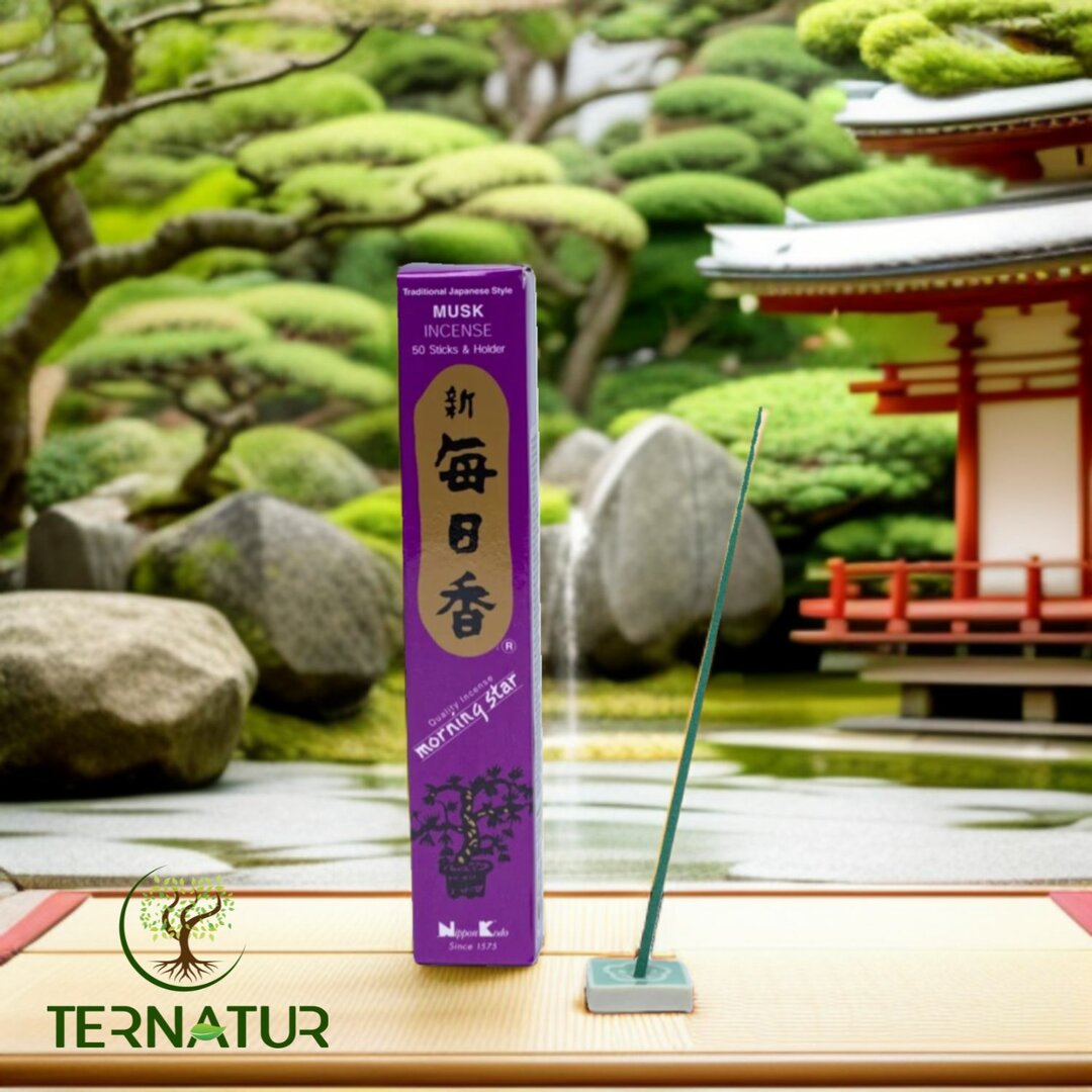 Encens Japonais Morning Star Musk + Support