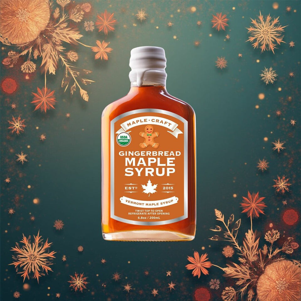 Sirop d’Érable Saveur Pain d’Épices / 100ml