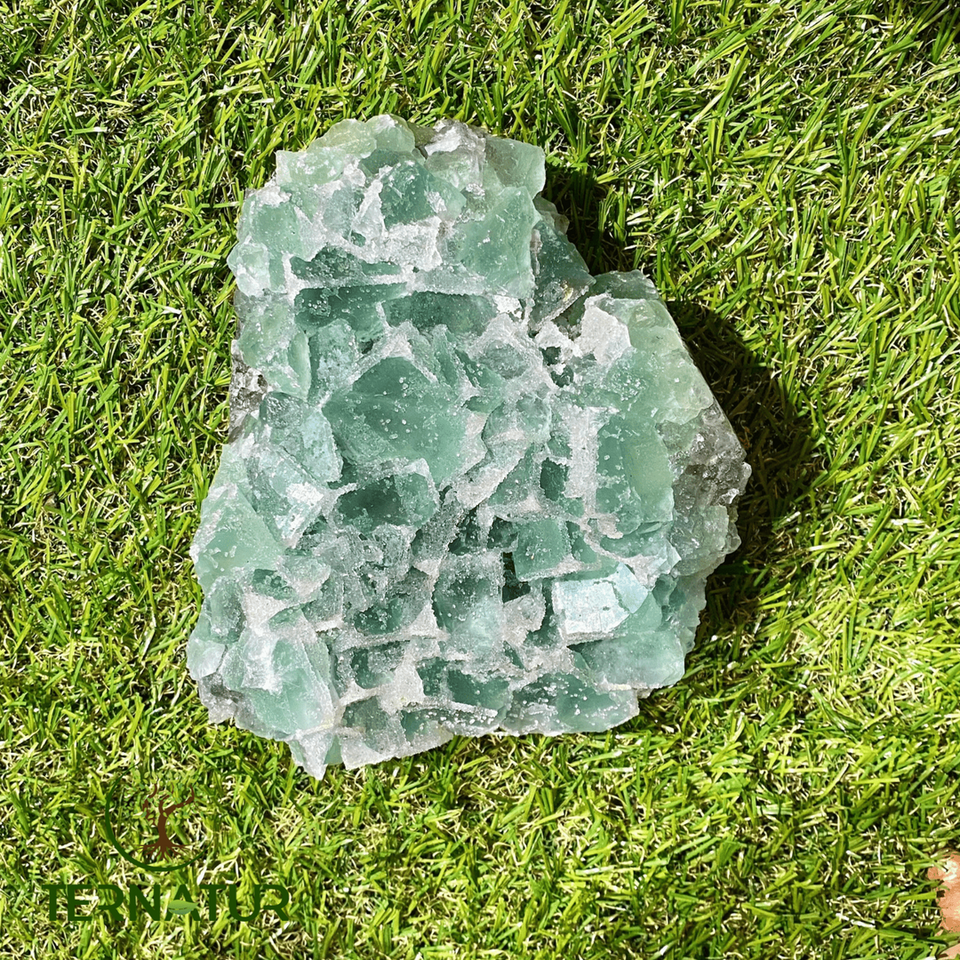 Fluorite Verte Cristallisée brute - 1kg
