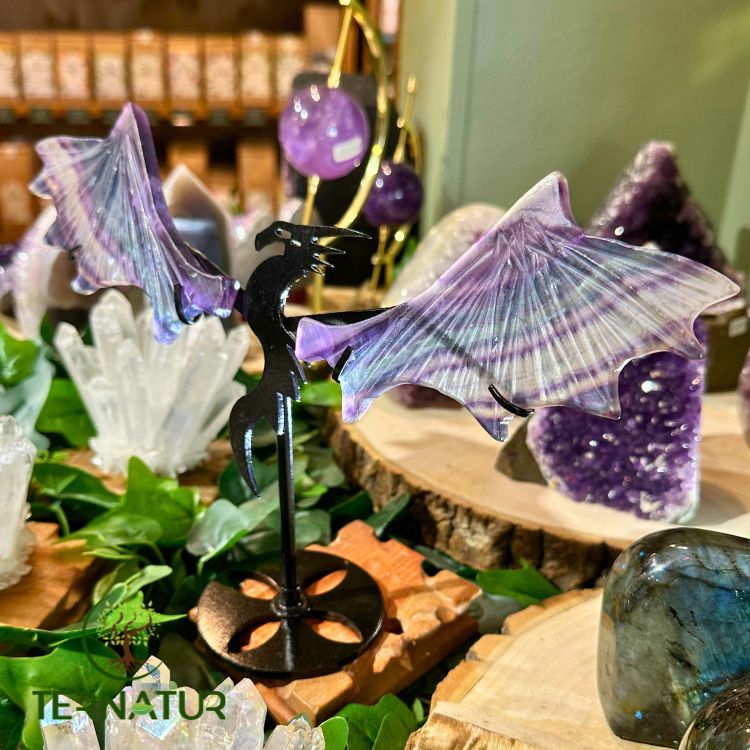 Dragon en Fluorite