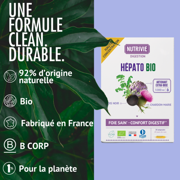 Complexe Hépato Bio – Ampoules • soutien foie & digestion