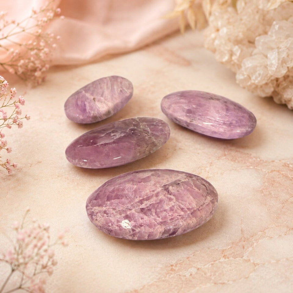 Galet en Kunzite AA