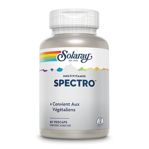 Spectro™ Multi-Vita-Min™ – 60 capsules végétales – Solaray