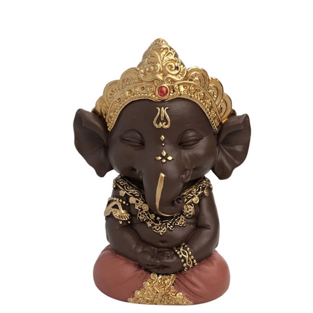 Statuette Ganesh Méditation