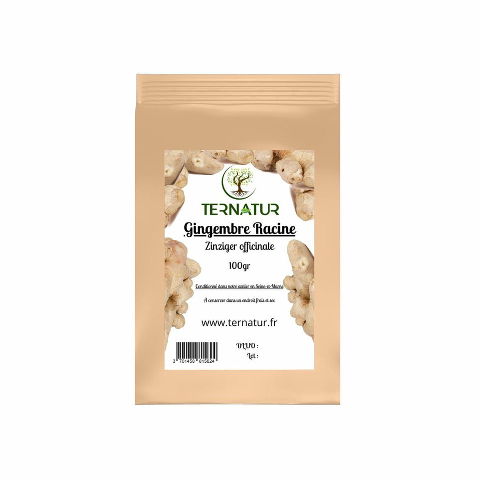 Gingembre - Rhizome coupé 100g - Zingiber officinale