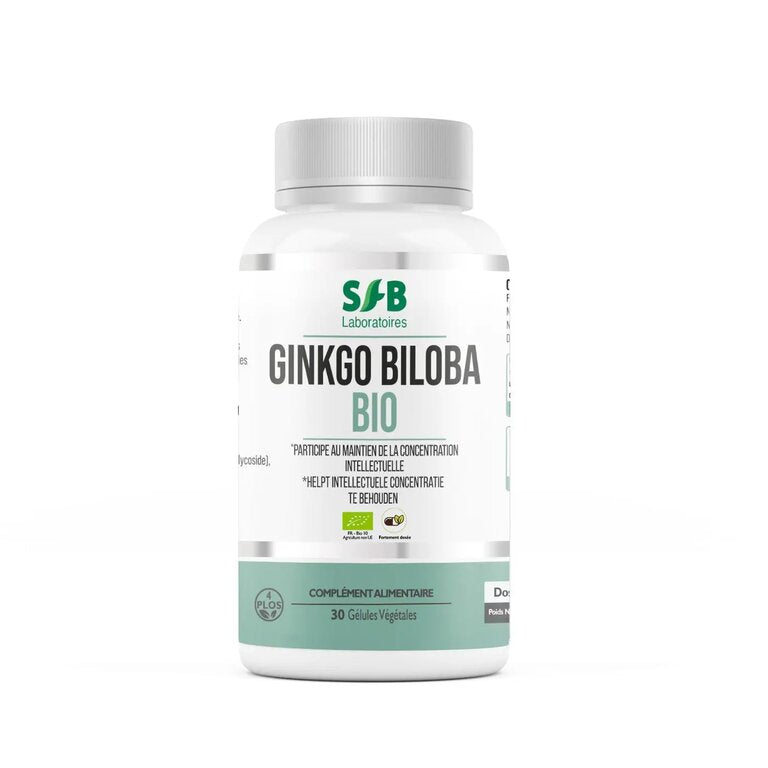 Ginkgo Biloba - Mémoire et Circulation 30 gélules