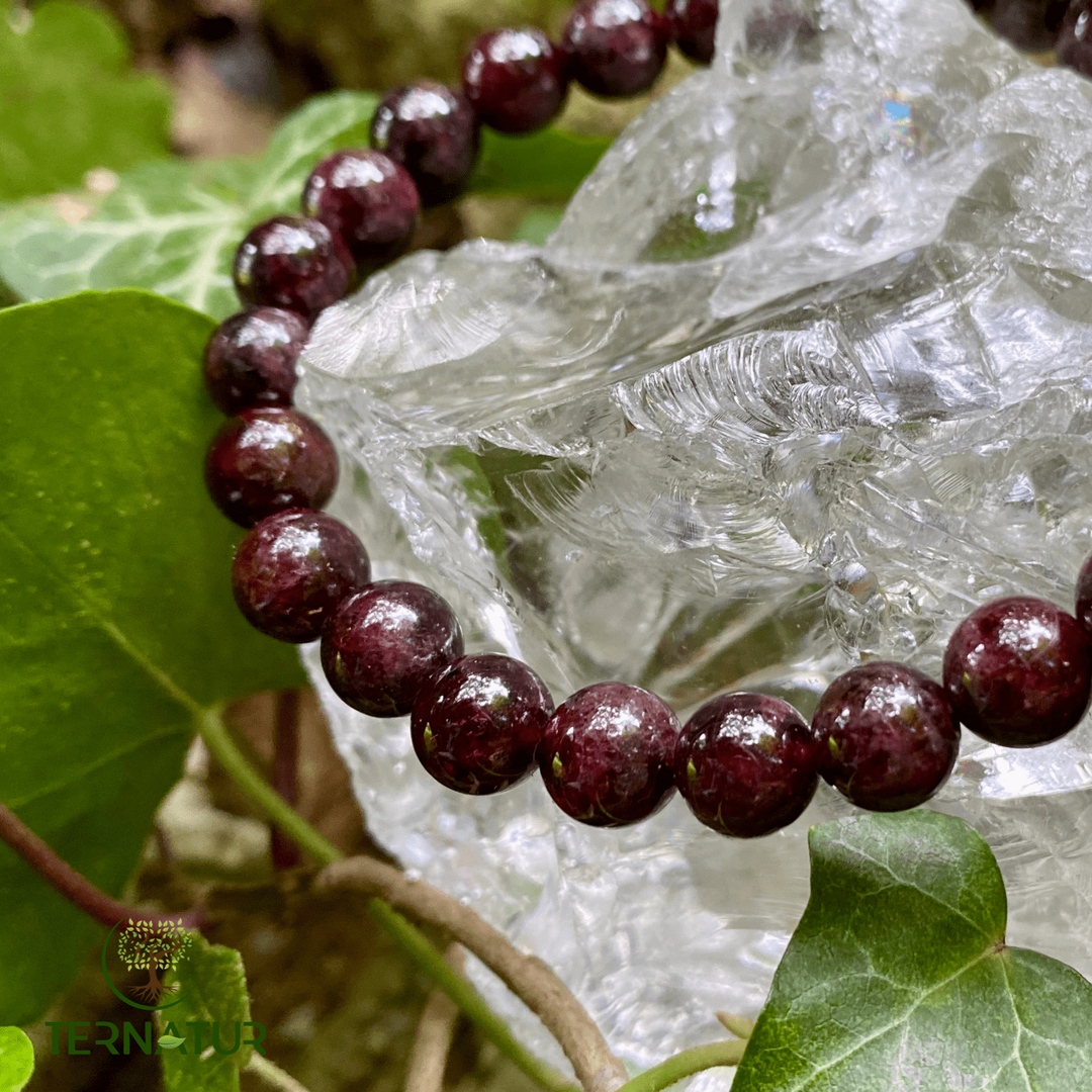 Bracelet Grenat - 8mm