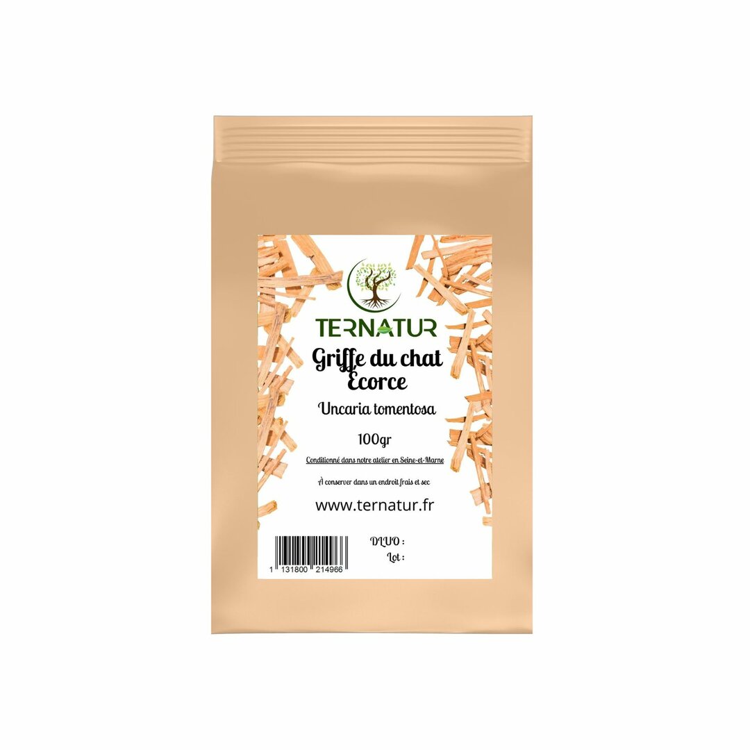 Griffe de chat - Écorce 100g - Uncaria tomentosa