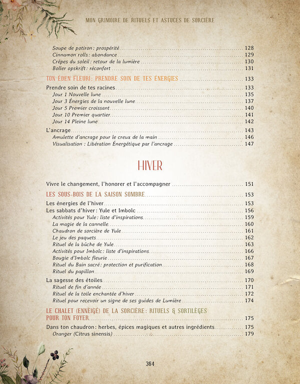 Mon Grimoire de rituels et astuces de sorcière