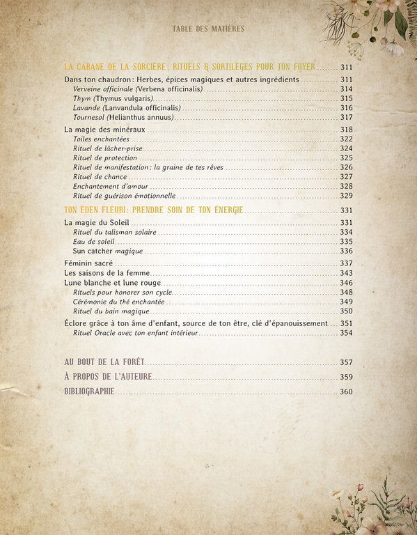 Mon Grimoire de rituels et astuces de sorcière