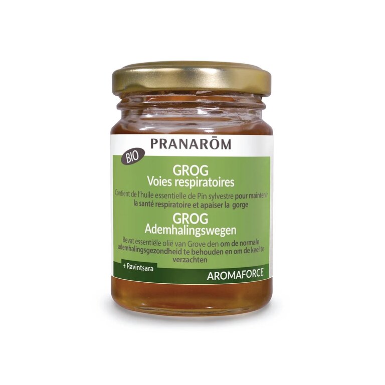Grog Voies Respiratoires BIO – 100 ml – Pranarôm Aromaforce