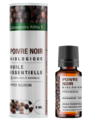 Poivre noir - Huile essentielle bio