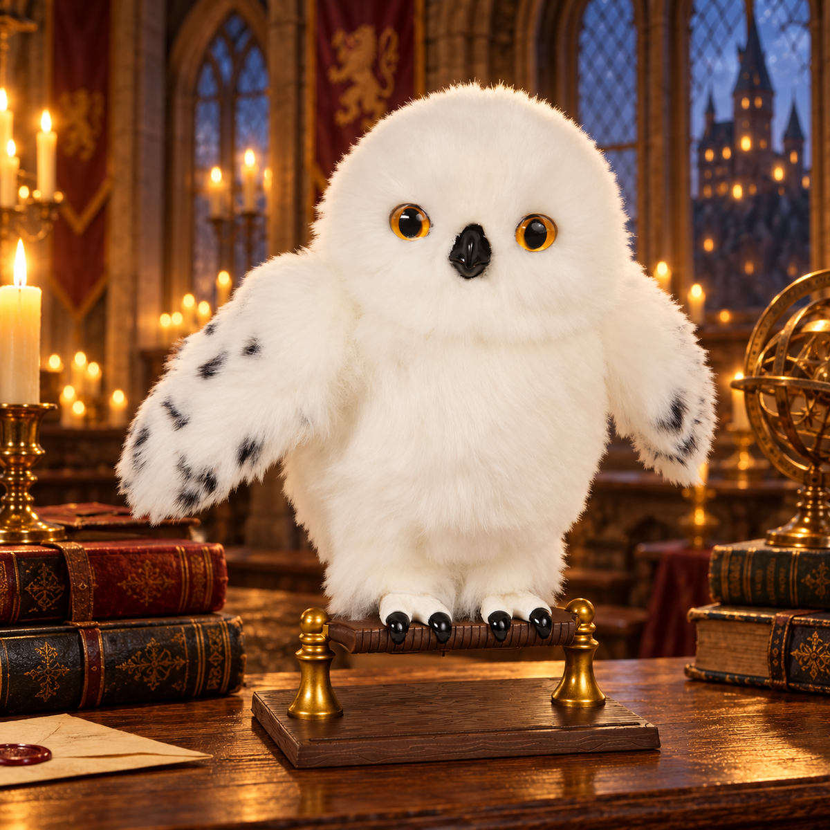 Peluche Interactive Hedwige Enchantée – Harry Potter – Wizarding World