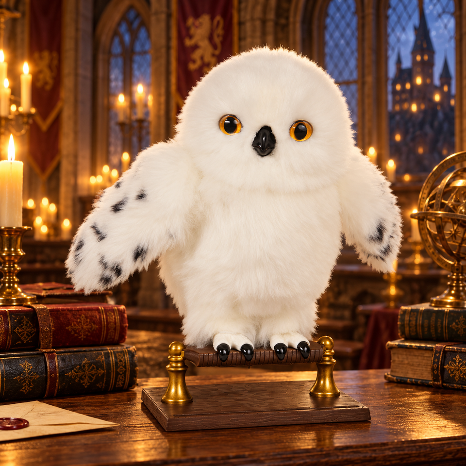 Peluche Interactive Hedwige Enchantée – Harry Potter – Wizarding World