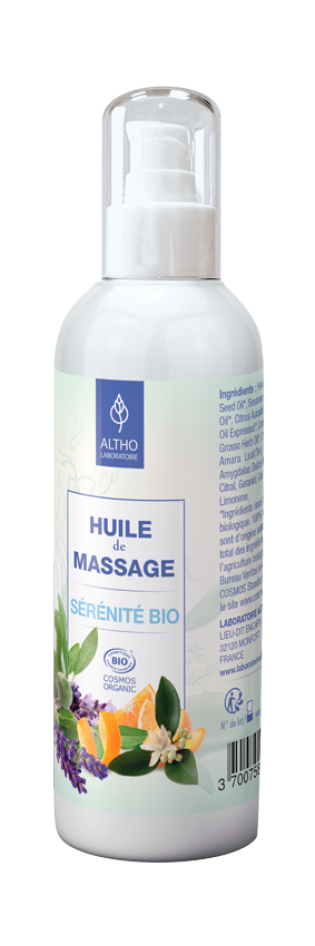 Huile de Massage Bio - Sérénité
