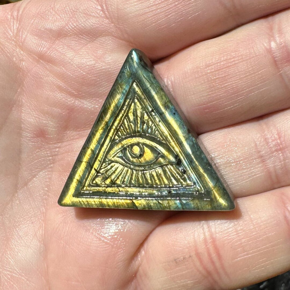 Oeil Horus en Labradorite