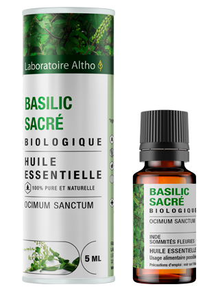 Basilic Sacré - Huile essentielle bio
