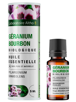Géranium Bourbon - Huile essentielle bio