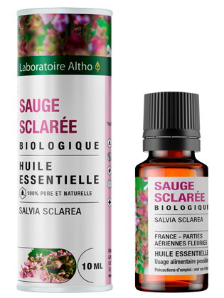 Sauge Sclarée - Huile essentielle bio