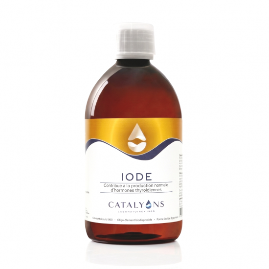 Iode Ionisé – Oligo-élément – 500 ml – Catalyons