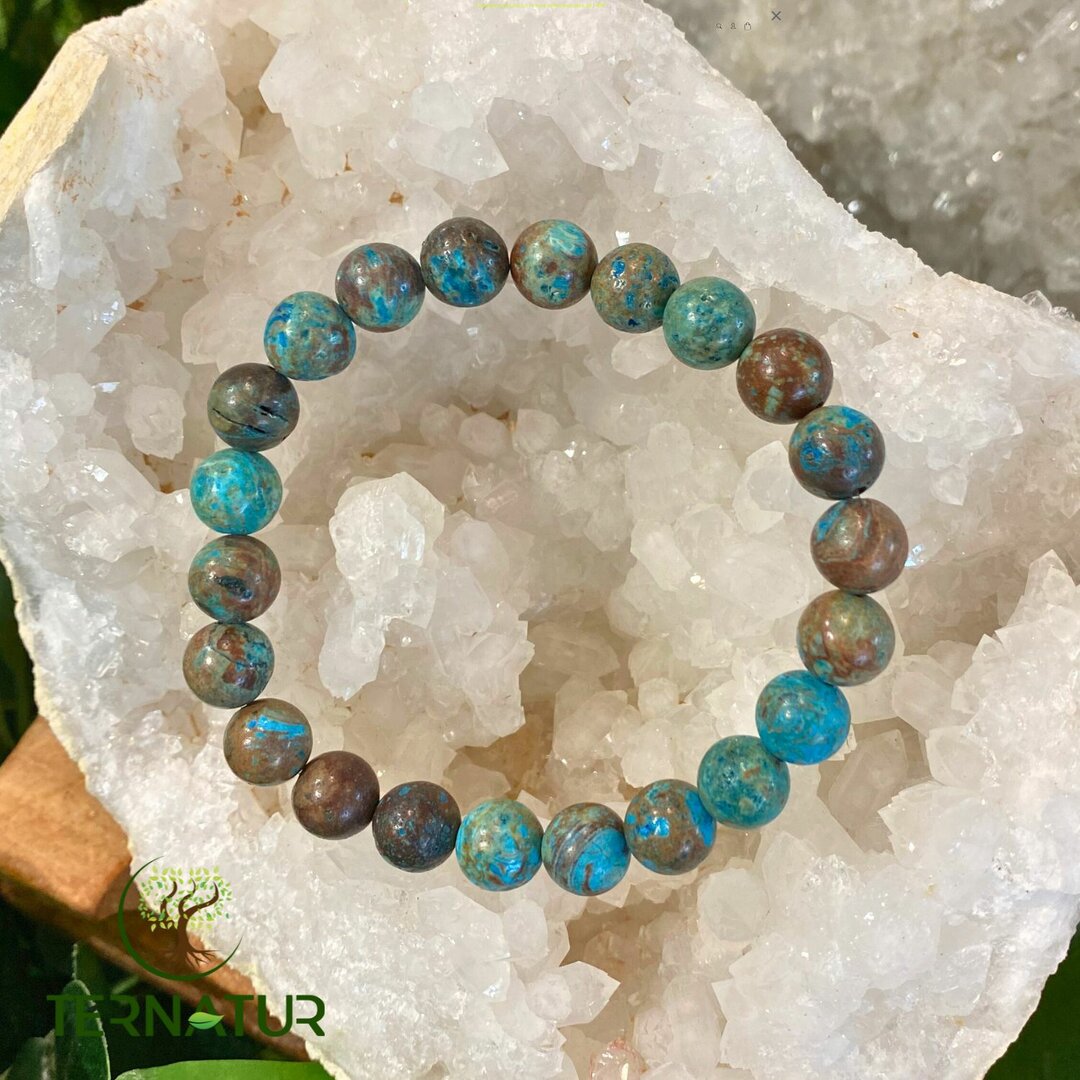 Bracelet Jaspe Aqua Terra - 8mm