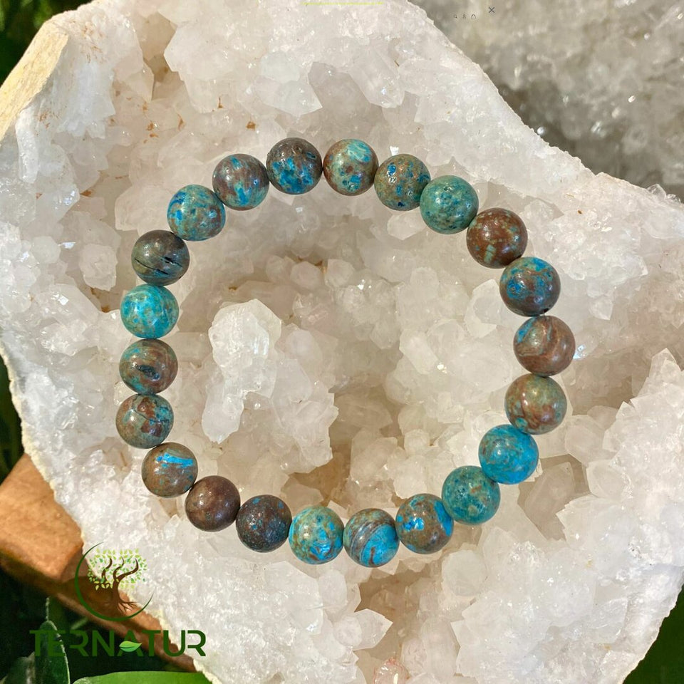 Bracelet Jaspe Aqua Terra - 8mm