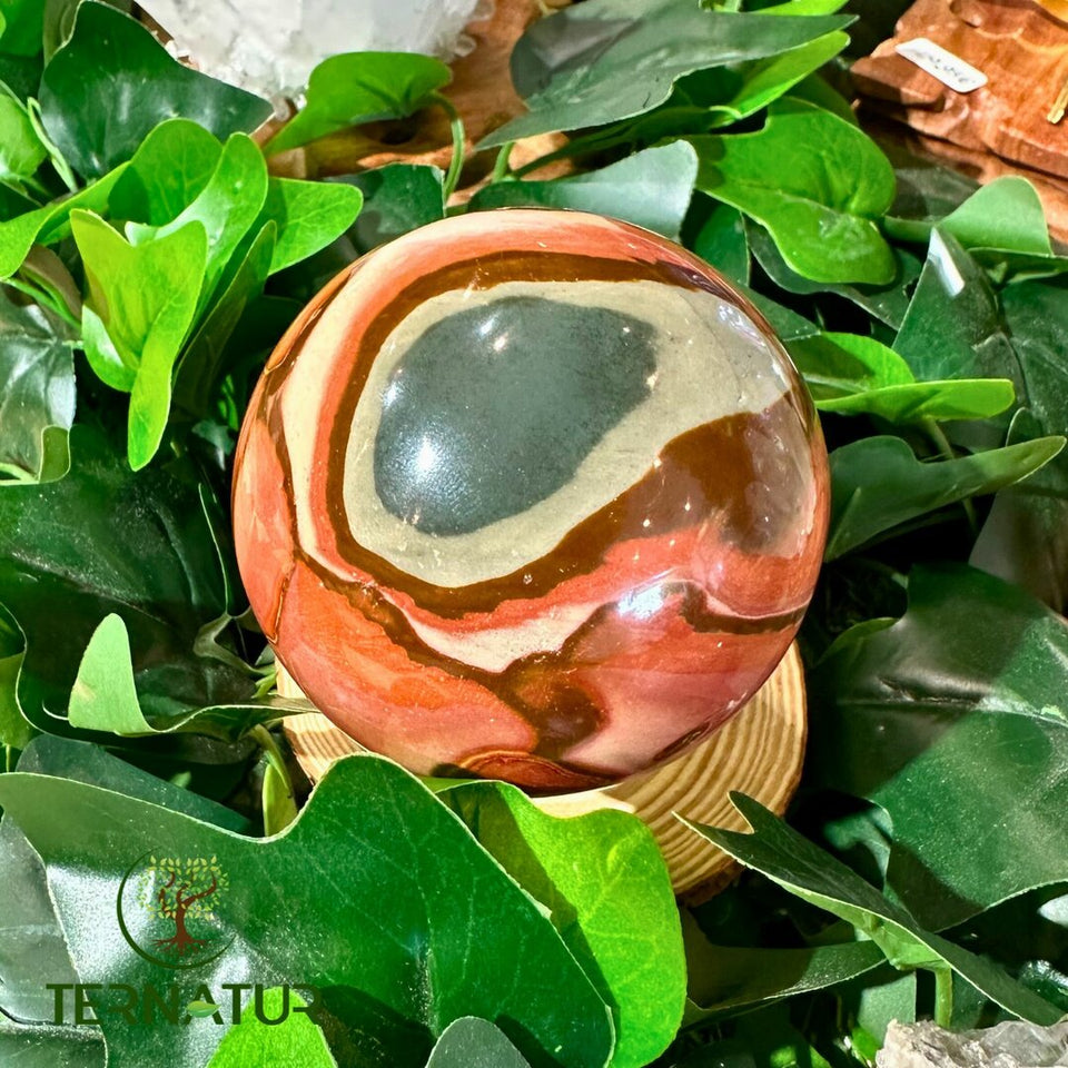 Sphère Jaspe Polychrome/Impérial - 71mm