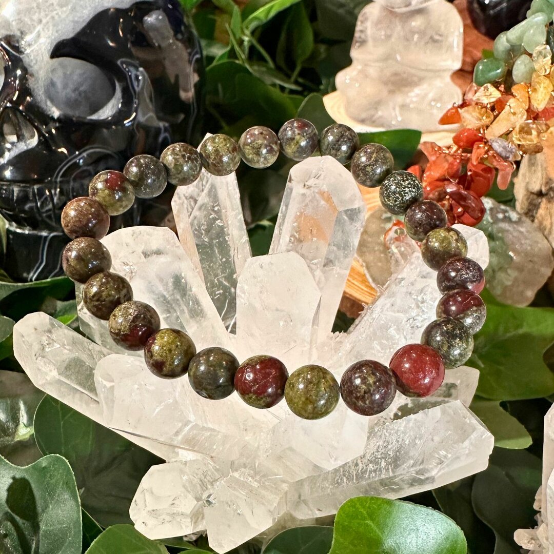 Bracelet Jaspe Sang De Dragon - 8mm