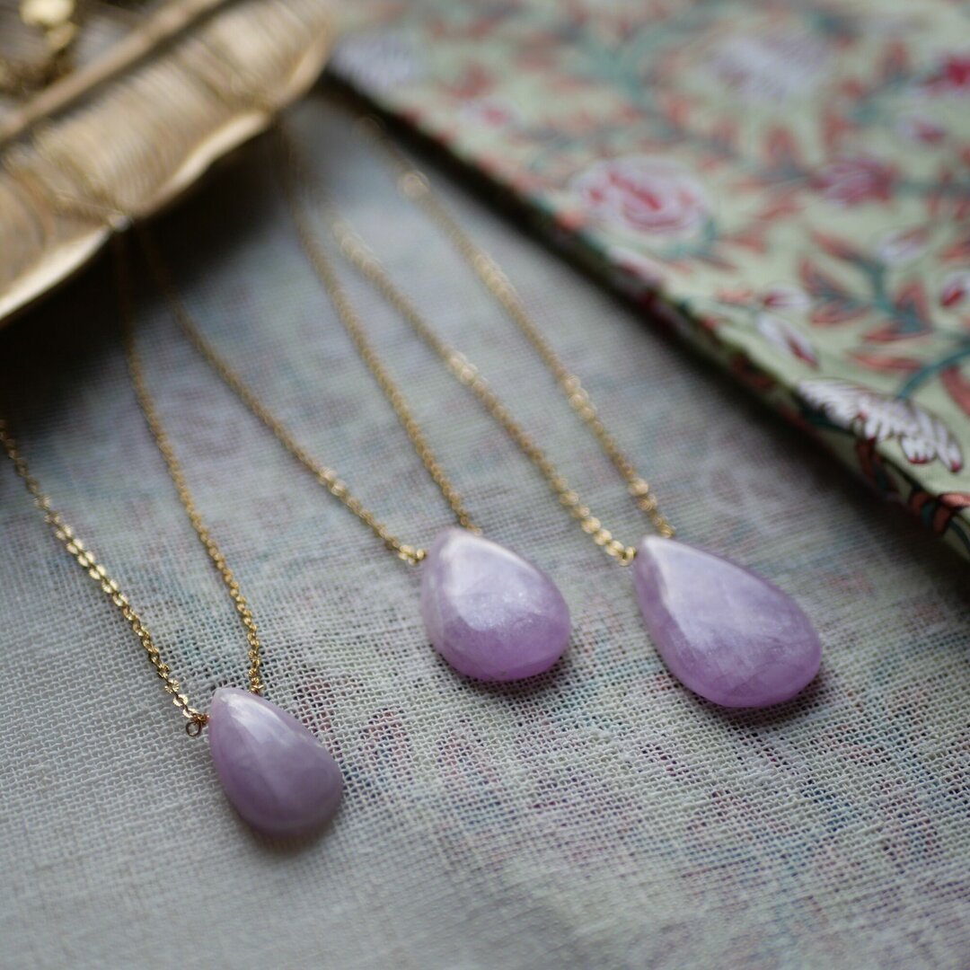 Pendentif en Kunzite